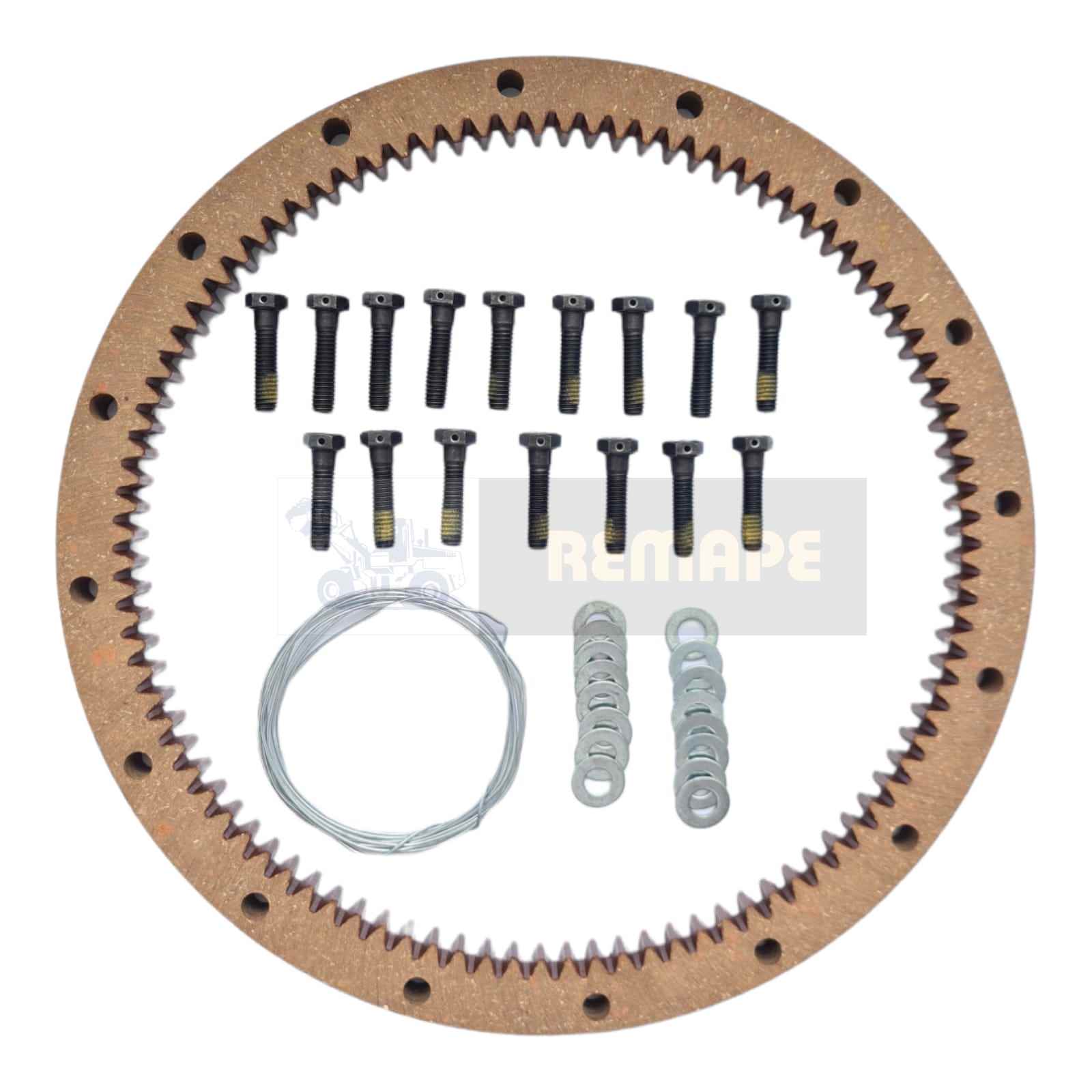 8304591 KIT DE CREMALLERA CON TORNILLOS DE 96 DIENTES - 16 BARRENOS para CASE 8304591
